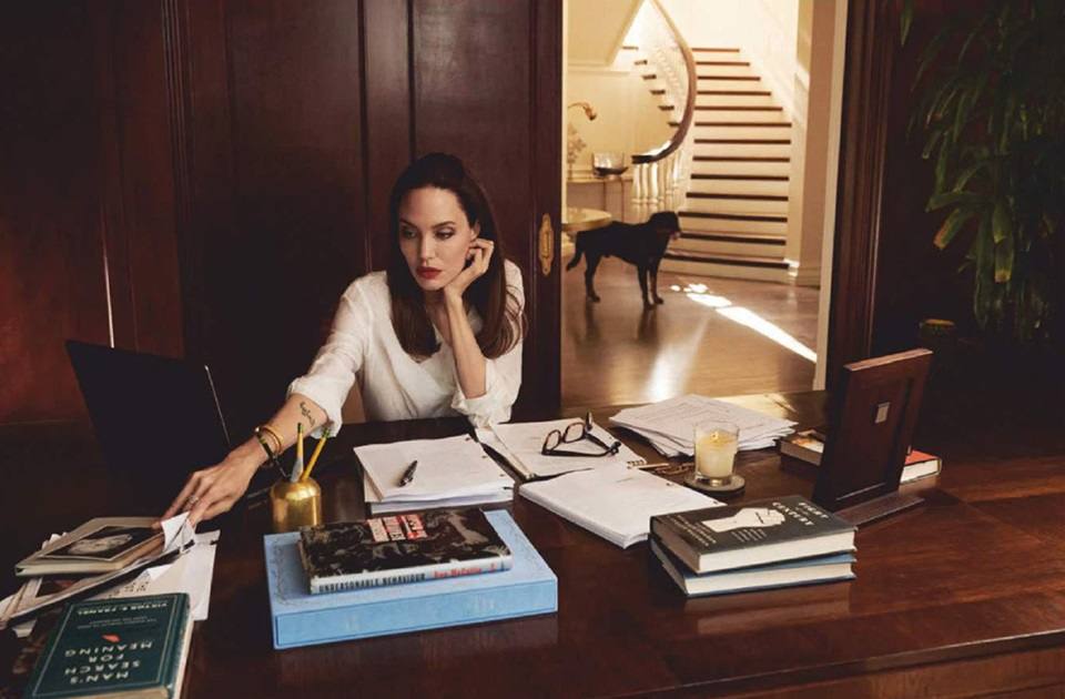 Angelina Jolie @ Vogue UK March 2021