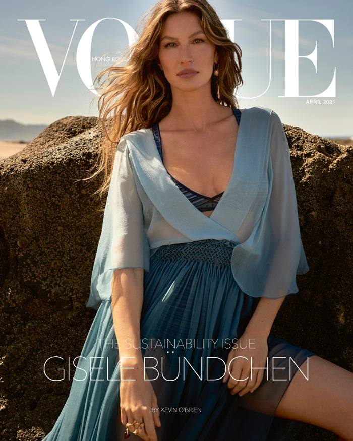 Gisele B&uuml;ndchen @ Vogue HK April 2021