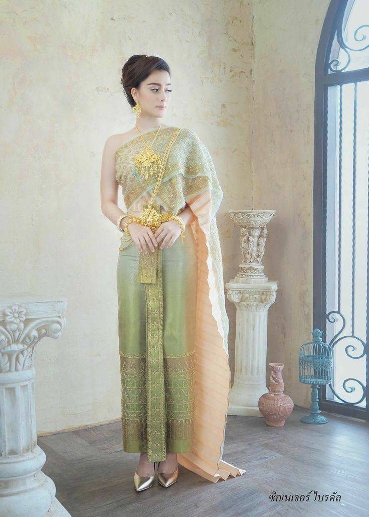 Sbai Thai dress: Thailand ðđðāļāļļāļāđāļāļĒāļāļąāļāļĢāļāļĢāļĢāļāļī