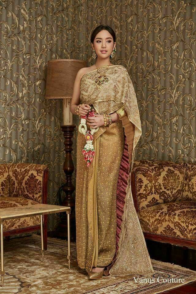 Sbai Thai dress: Thailand ðđðāļāļļāļāđāļāļĒāļāļąāļāļĢāļāļĢāļĢāļāļī