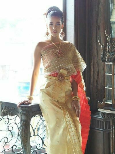Sbai Thai dress: Thailand ðđðāļāļļāļāđāļāļĒāļāļąāļāļĢāļāļĢāļĢāļāļī