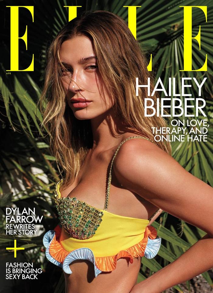 Hailey Bieber @ Elle US April 2021