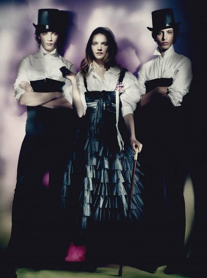 Natalia Vodianova @ Vogue Italia April 2021