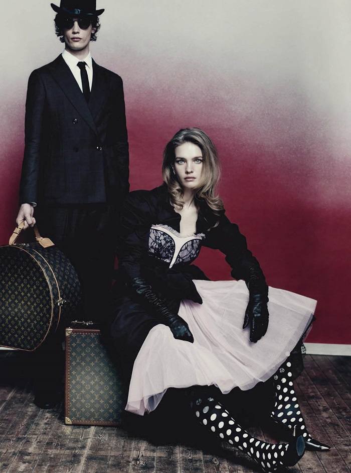 Natalia Vodianova @ Vogue Italia April 2021