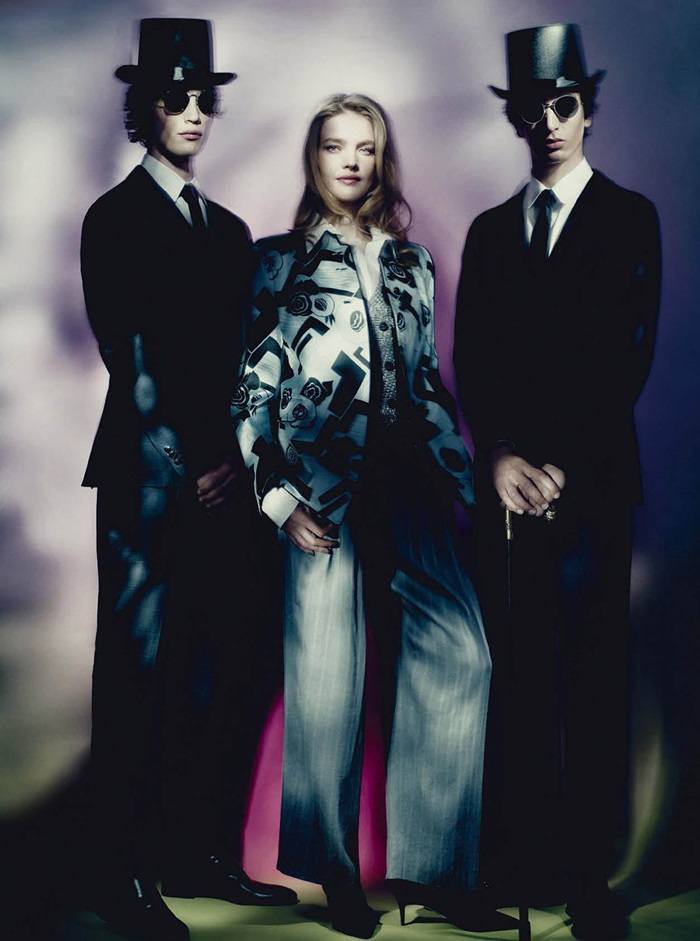 Natalia Vodianova @ Vogue Italia April 2021