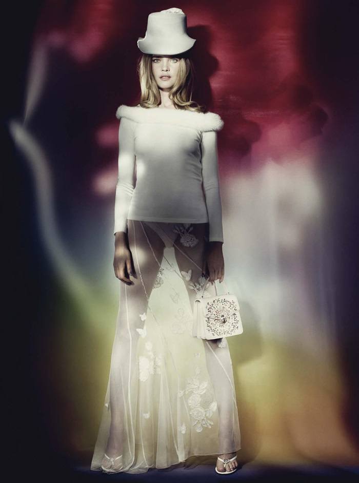 Natalia Vodianova @ Vogue Italia April 2021