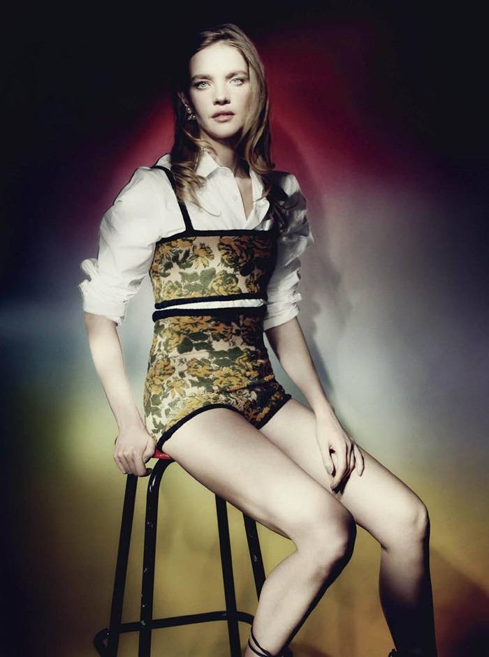 Natalia Vodianova @ Vogue Italia April 2021
