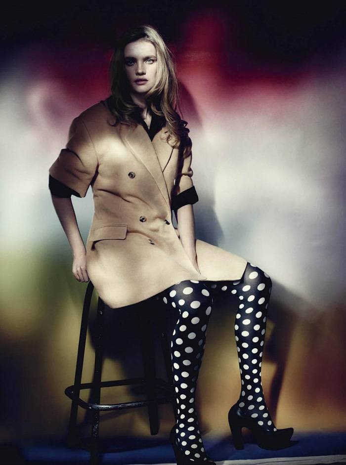 Natalia Vodianova @ Vogue Italia April 2021