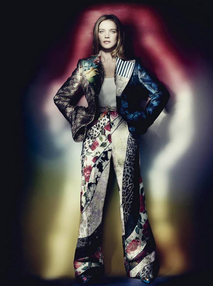 Natalia Vodianova @ Vogue Italia April 2021