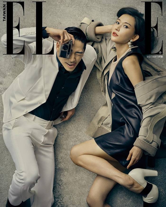 Lin Chi ling & Akira @ ELLE Taiwan May 2021