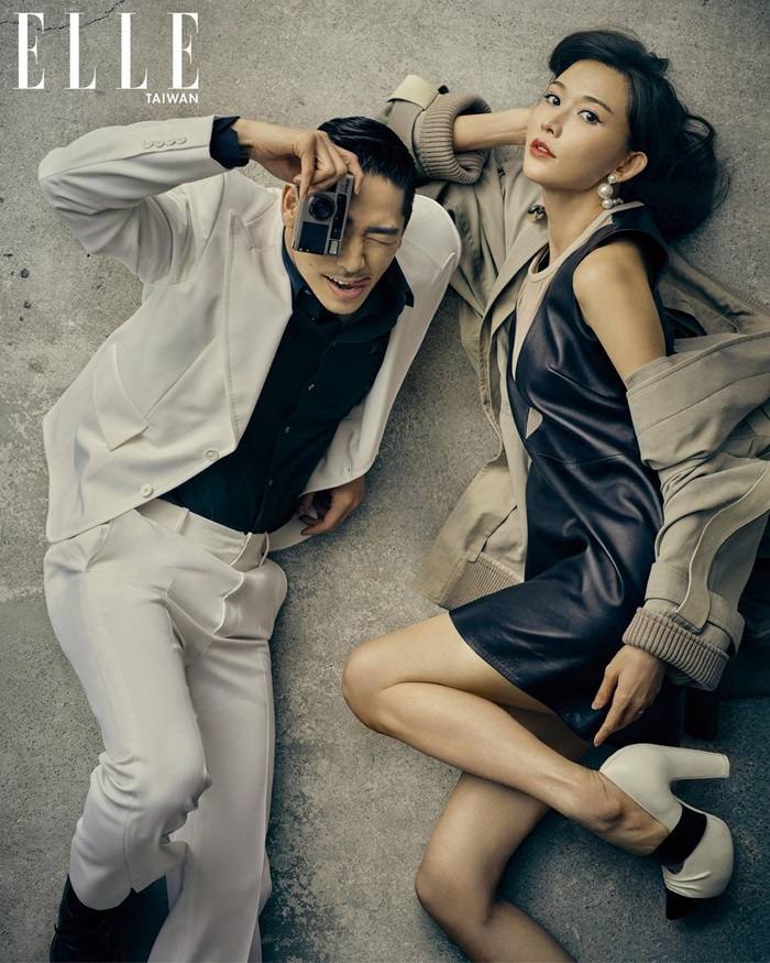 Lin Chi ling & Akira @ ELLE Taiwan May 2021