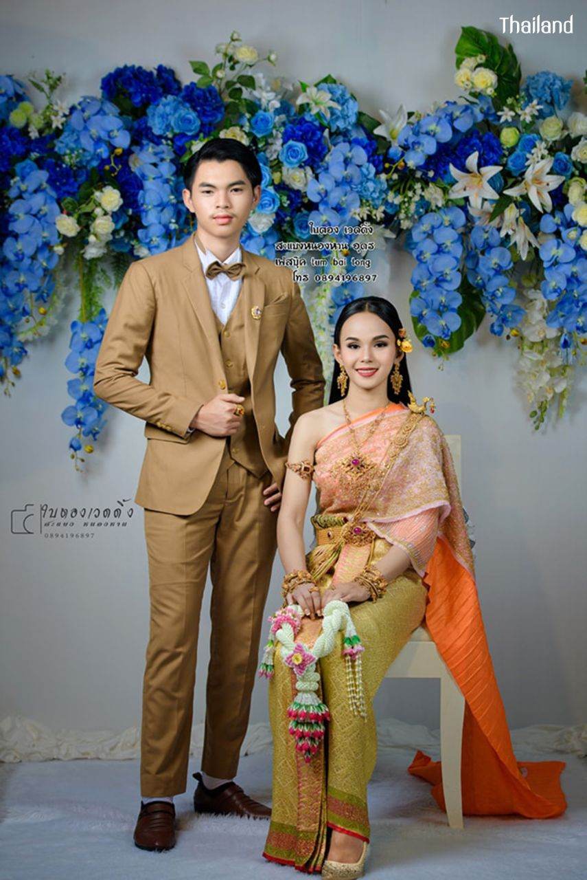 THAI WEDDING DRESS | THAILAND 🇹🇭 (The sabai in Thai dress)