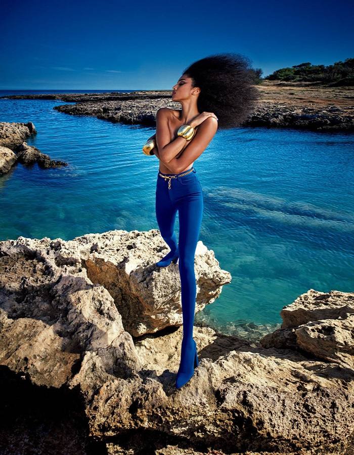 Imaan Hammam @ Vogue Japan May 2021