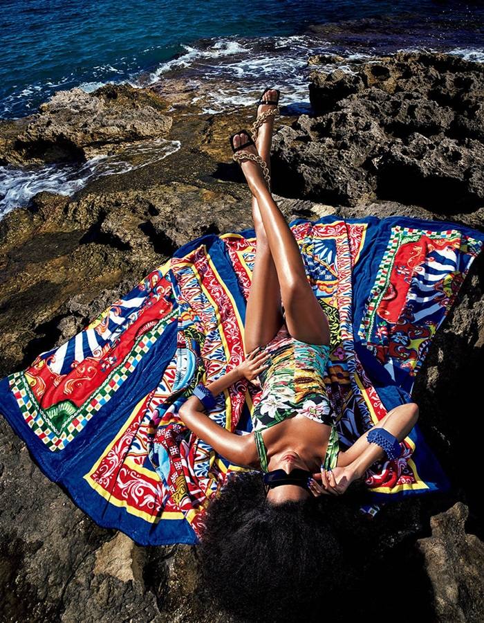 Imaan Hammam @ Vogue Japan May 2021