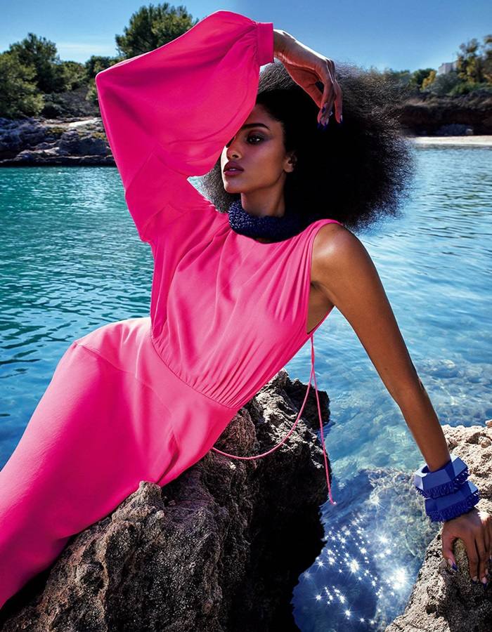 Imaan Hammam @ Vogue Japan May 2021