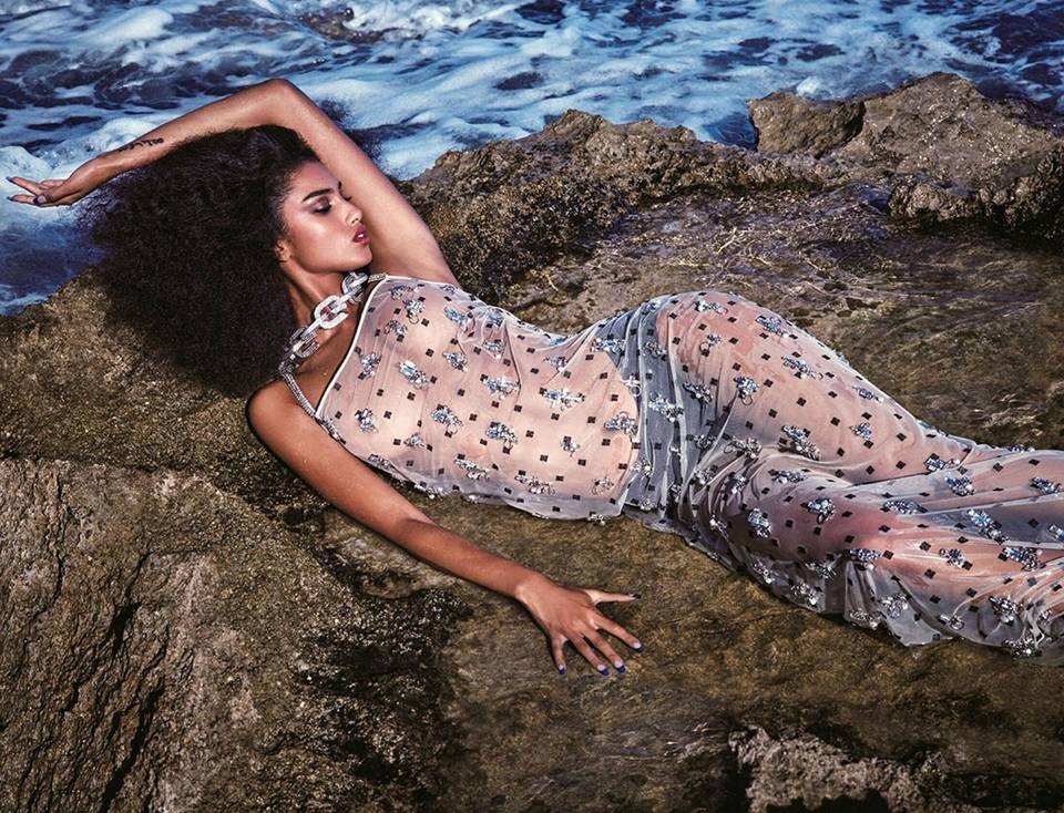 Imaan Hammam @ Vogue Japan May 2021