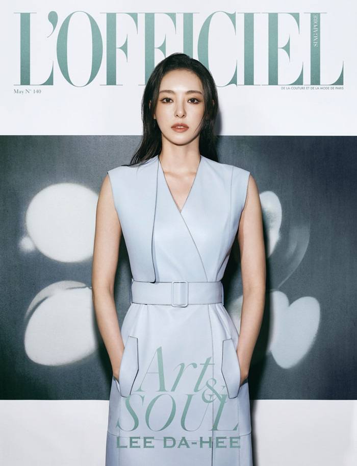 Lee Da Hee @ L'Officiel Singapore May 2021