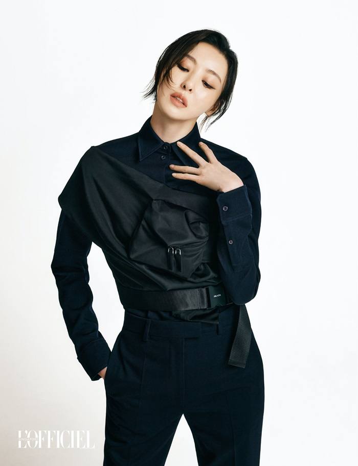 Lee Da Hee @ L'Officiel Singapore May 2021
