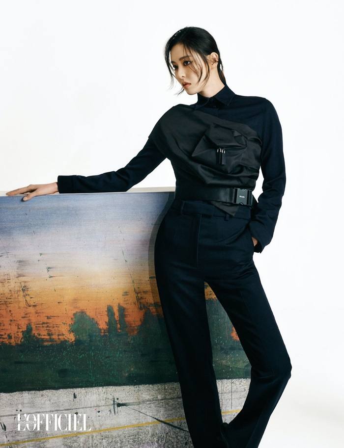 Lee Da Hee @ L'Officiel Singapore May 2021