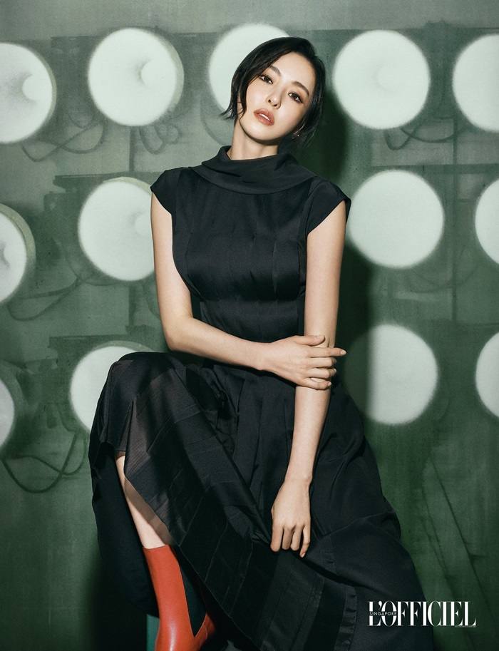 Lee Da Hee @ L'Officiel Singapore May 2021