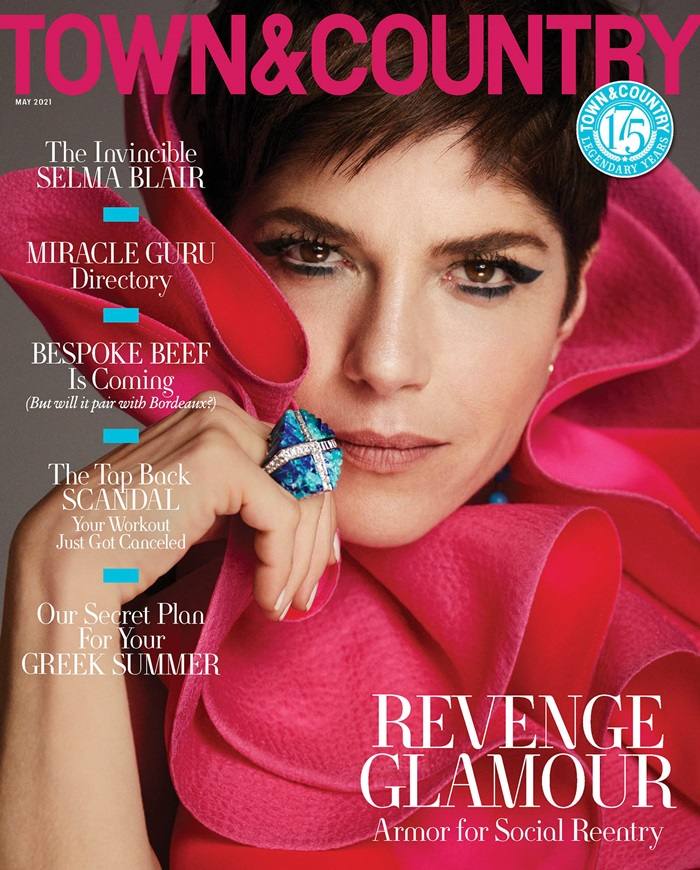 Selma Blair @ Town & Country Magazine May 2021