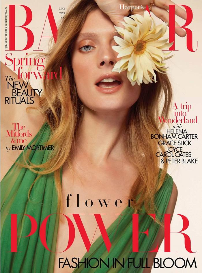 Constance Jablonski @ Harper&rsquo;s Bazaar UK May 2021