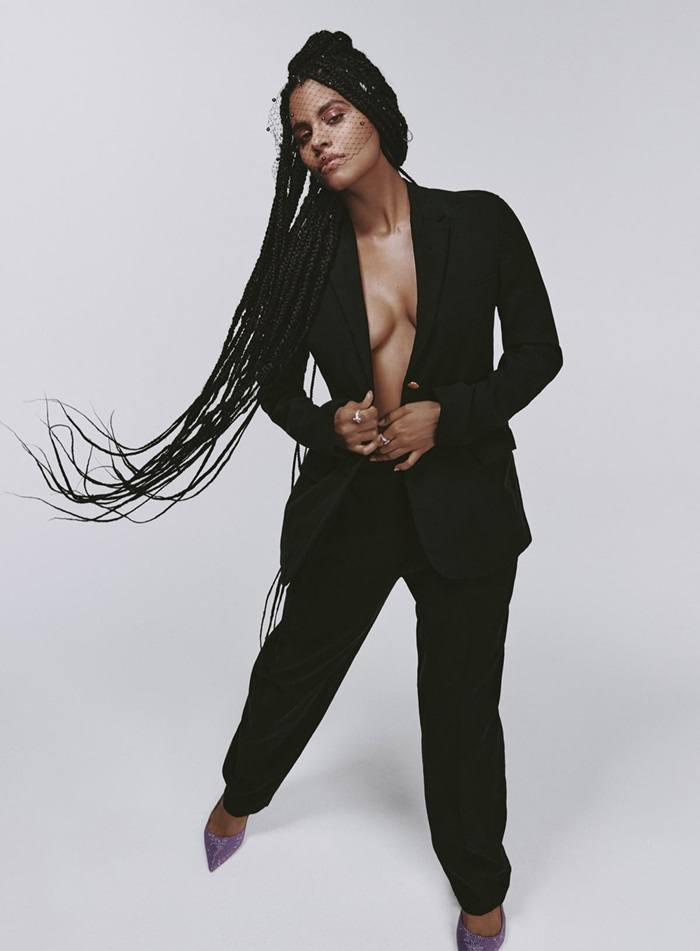 Zazie Beetz @ Elle US May 2021
