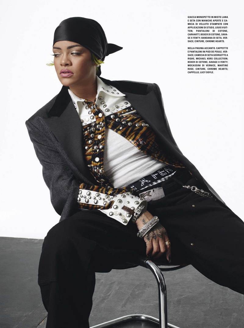 Rihanna @ Vogue Italia June 2021