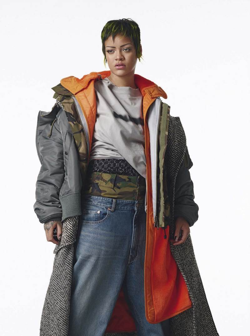 Rihanna @ Vogue Italia June 2021
