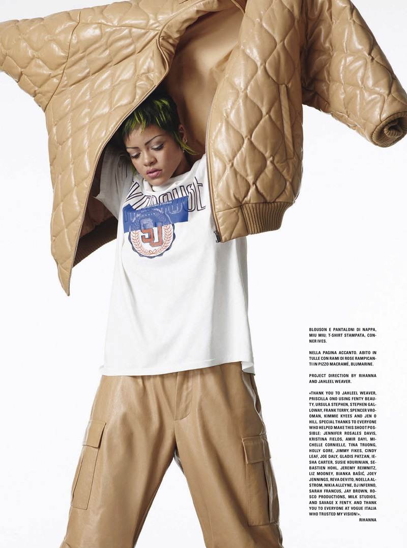 Rihanna @ Vogue Italia June 2021
