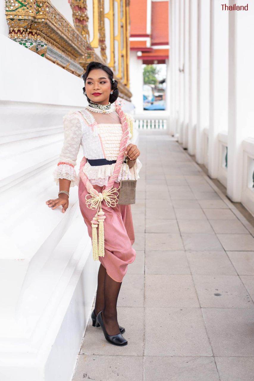 มาลัยครุย “Malai Krui” and Thai traditional costume in the reign of King Rama V | THAILAND 🇹🇭