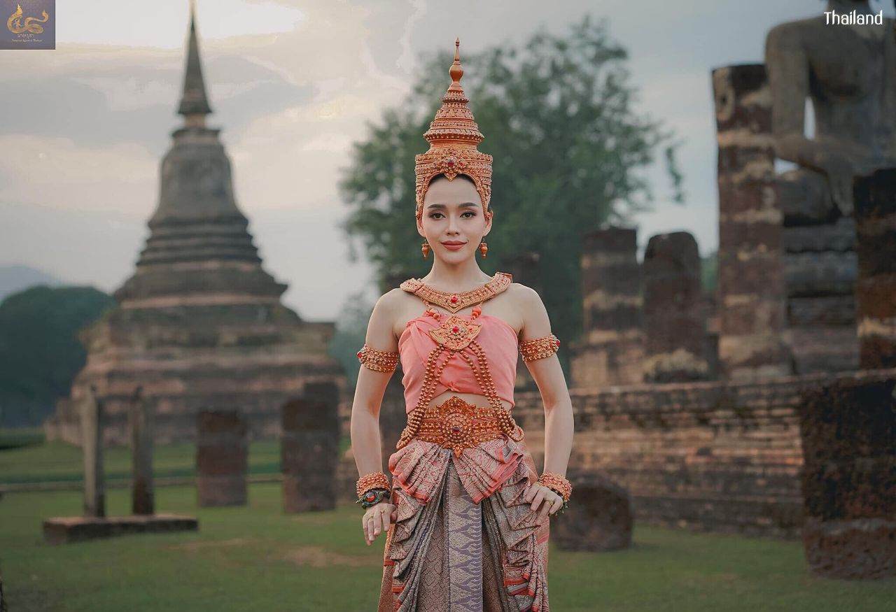Sukhothai era, การแต่งกายสมัยสุโขทัย | THAILAND 🇹🇭