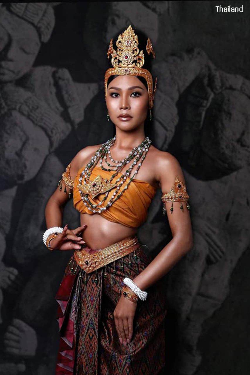 ทวารวดี -The Outfit of Dvaravati Era | THAILAND 🇹🇭