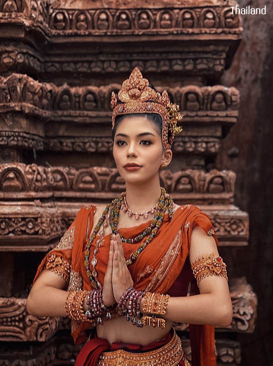 ทวารวดี -The Outfit of Dvaravati Era | THAILAND 🇹🇭