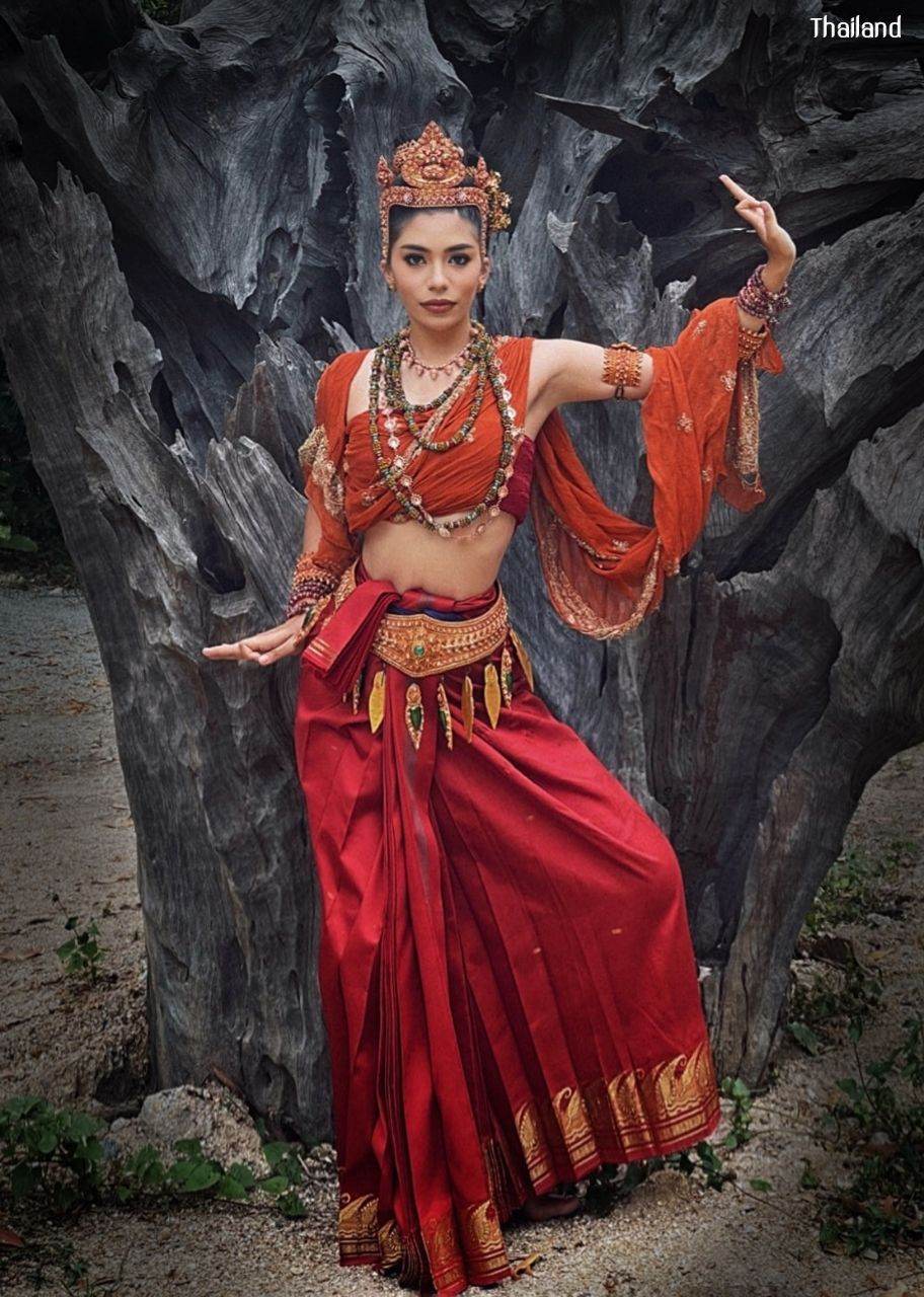 ทวารวดี -The Outfit of Dvaravati Era | THAILAND 🇹🇭