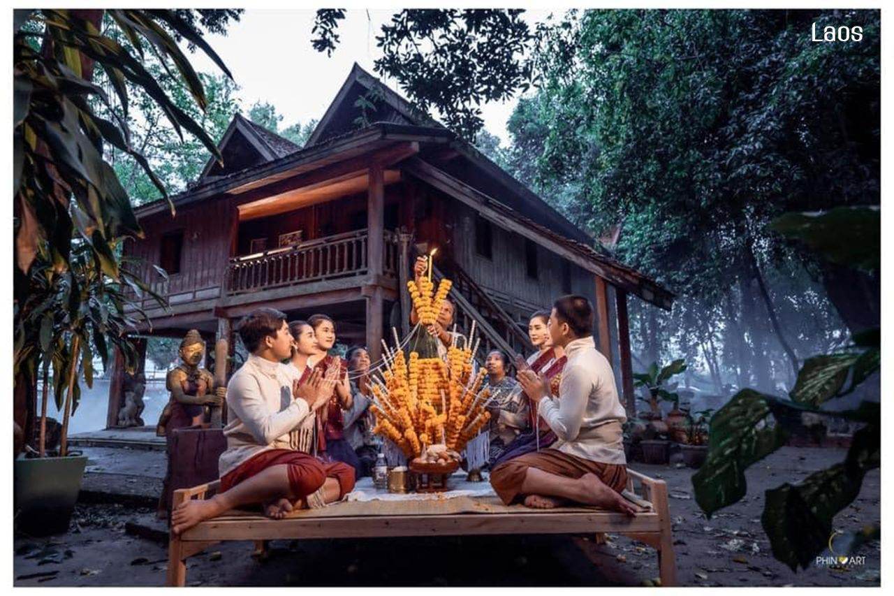 "ສະບາຍດີປີໃຫມ່ລາວ 2021" and "ຜູ້ໄທ" Phu-Tai ethnic | LAOS 🇱🇦