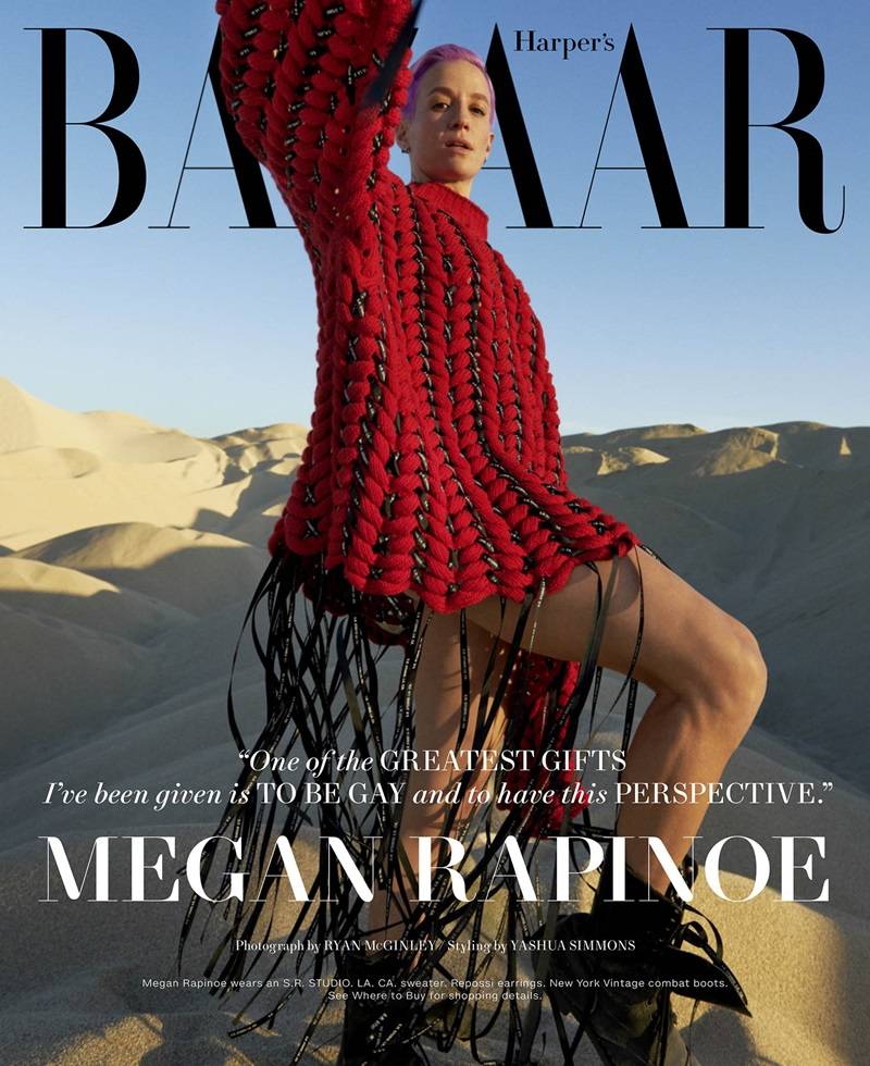Megan Rapinoe @ Harper&rsquo;s Bazaar US June 2021