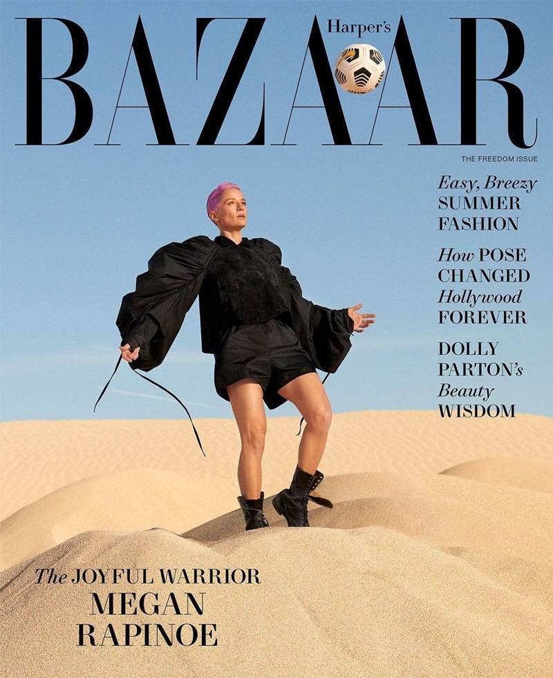 Megan Rapinoe @ Harper&rsquo;s Bazaar US June 2021