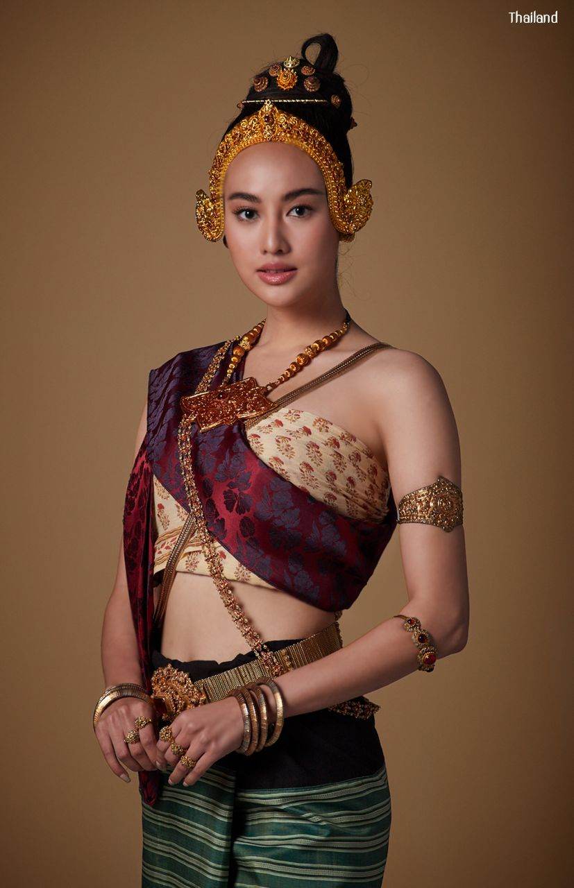สร้อยนาคี: Thai Antique Costume in TV drama | THAILAND 🇹🇭