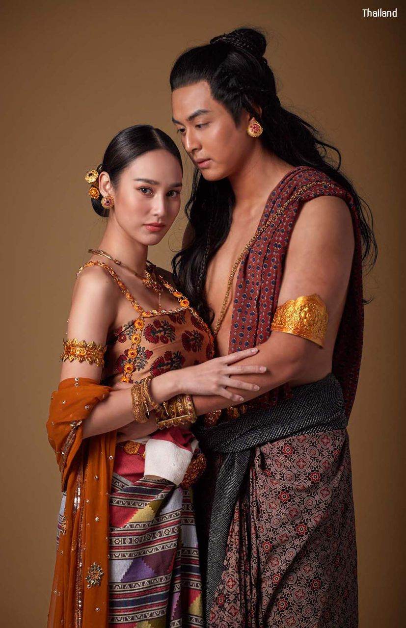 สร้อยนาคี: Thai Antique Costume in TV drama | THAILAND 🇹🇭
