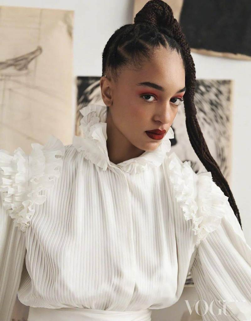 Indira Scott @ Vogue China July 2021