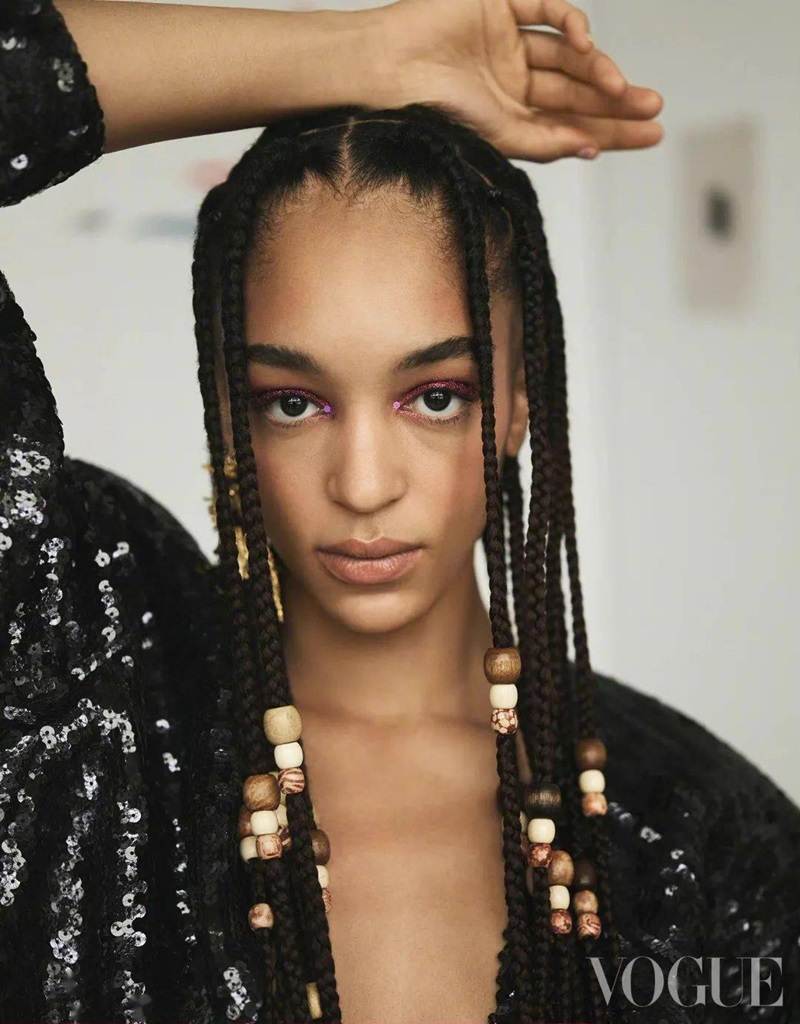 Indira Scott @ Vogue China July 2021