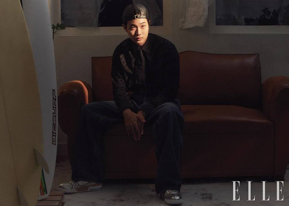 Choi Woo Shik @ Elle Korea July 2021