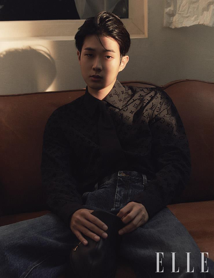 Choi Woo Shik @ Elle Korea July 2021
