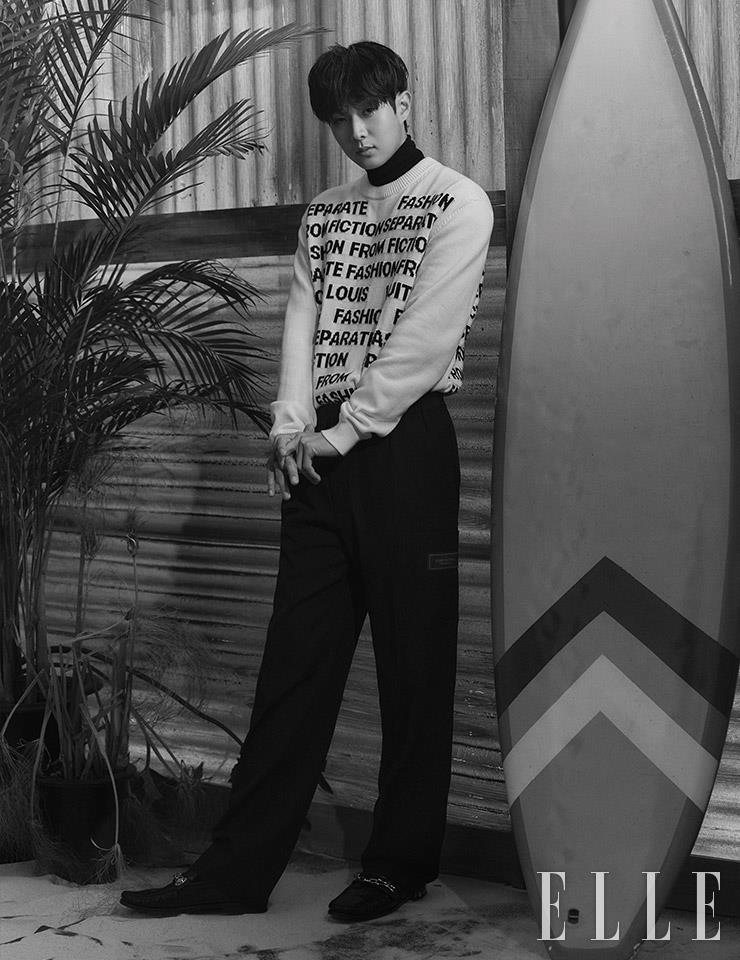 Choi Woo Shik @ Elle Korea July 2021