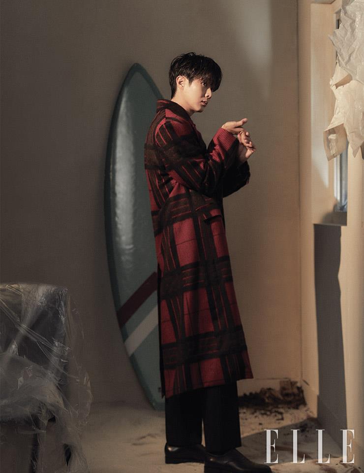 Choi Woo Shik @ Elle Korea July 2021