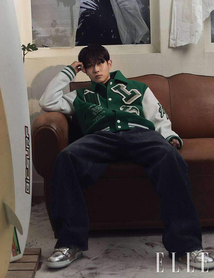 Choi Woo Shik @ Elle Korea July 2021