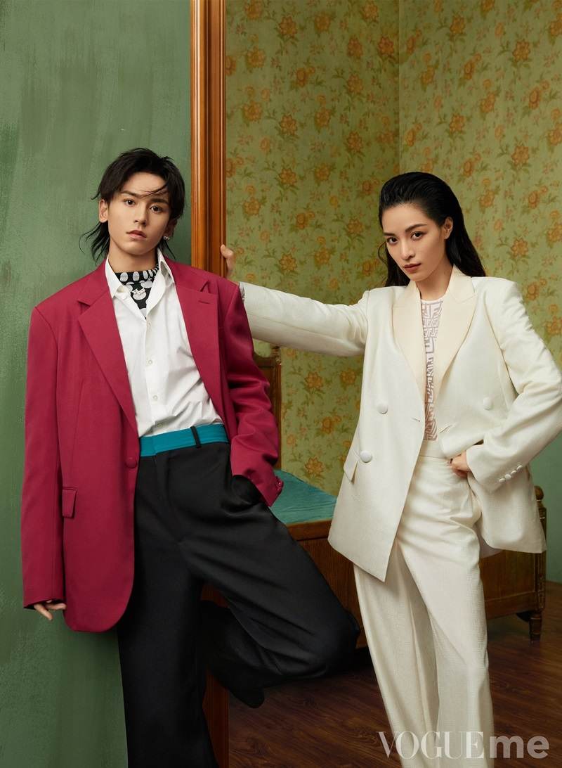 Zhang Zhehan & Zhong Chuxi @ VogueMe China June 2021