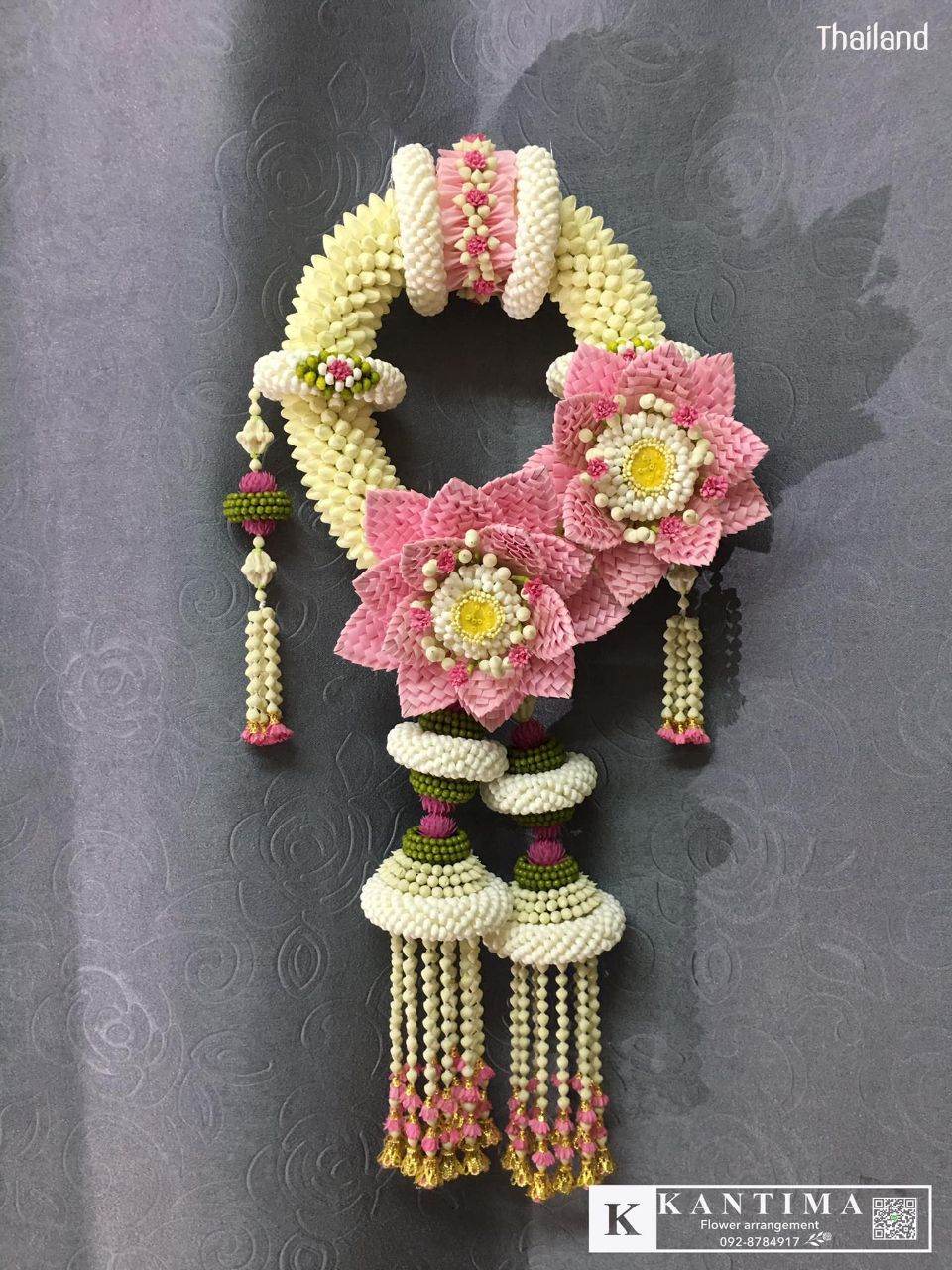 "Thai floral decoration" The identity of Thai handicraft: หัตถศิลป์ดอกไม้ไทย | THAILAND 🇹🇭