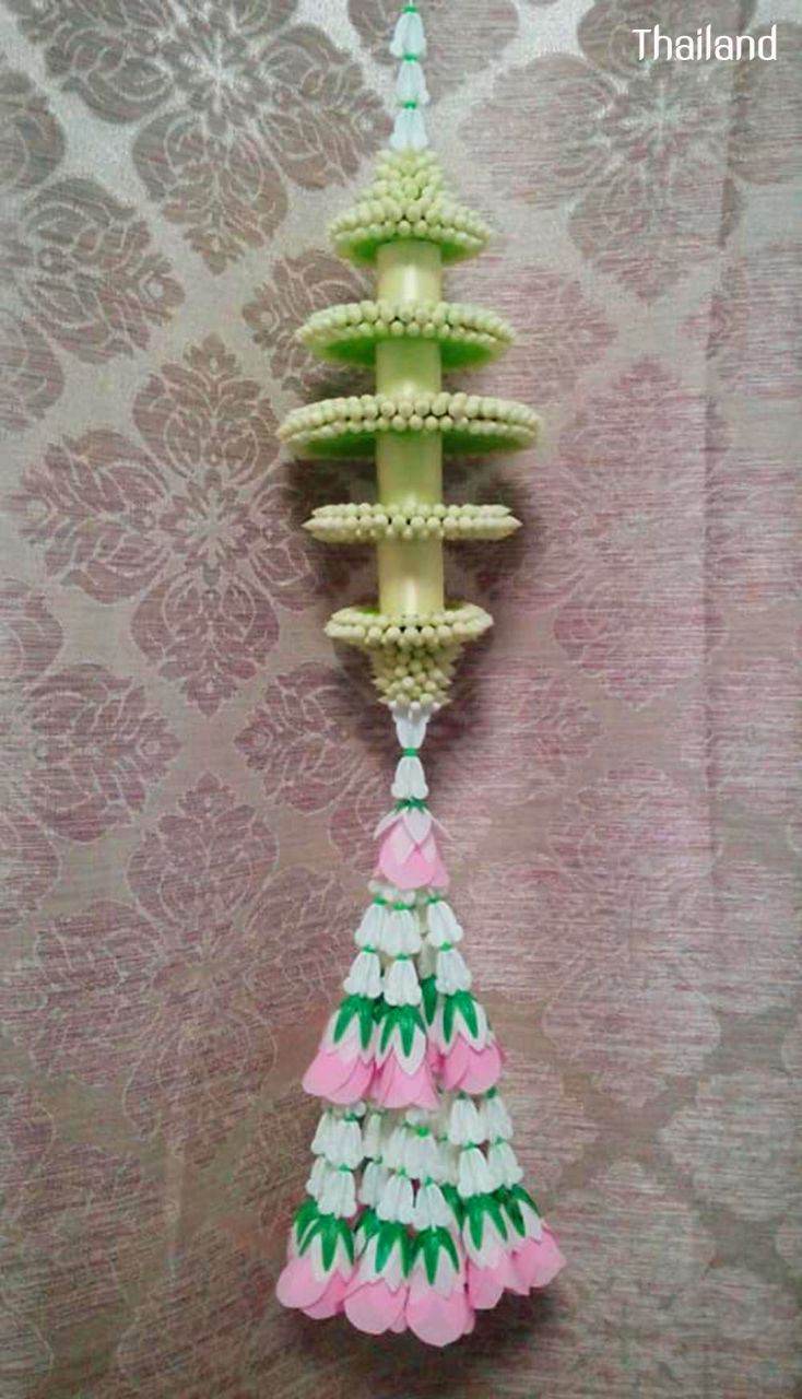 "Thai floral decoration" The identity of Thai handicraft: หัตถศิลป์ดอกไม้ไทย | THAILAND 🇹🇭
